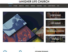 Tablet Screenshot of higherlifem.org